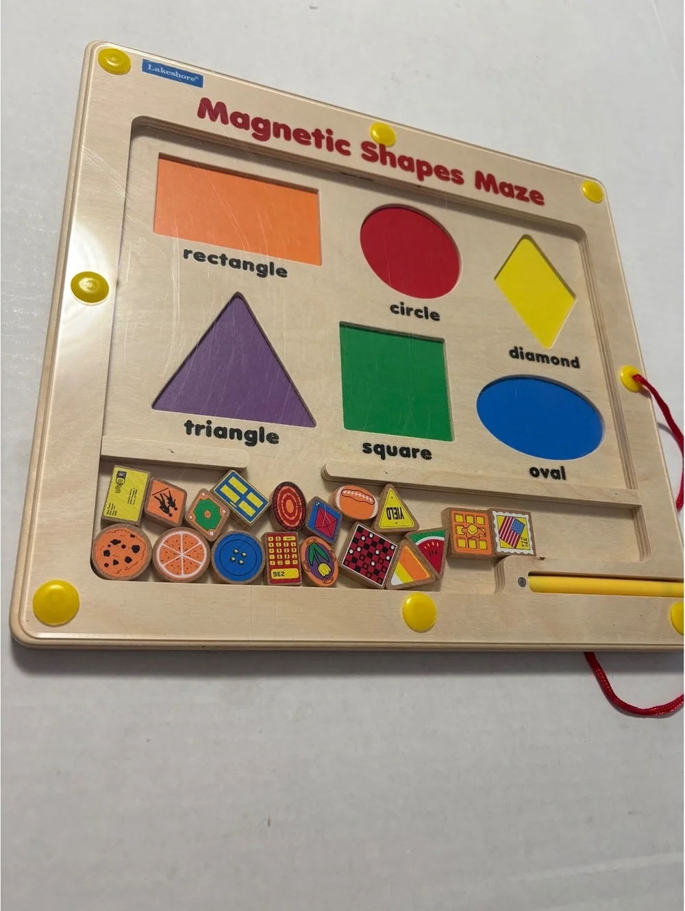 Magnetic shapes maze- lakeshore